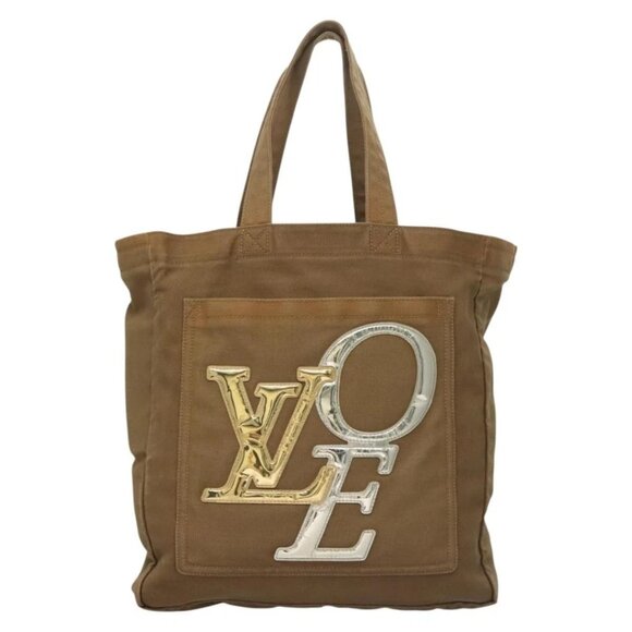 LOUIS VUITTON That's Love Tote MM Tote Bag Brown - Picture 2 of 14